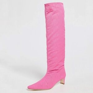 STAUD Wally Pink Boots 36